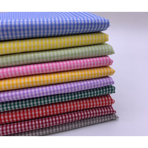 Chaoyangge 100% Polyester Chaoyang Grid Fabric Factory